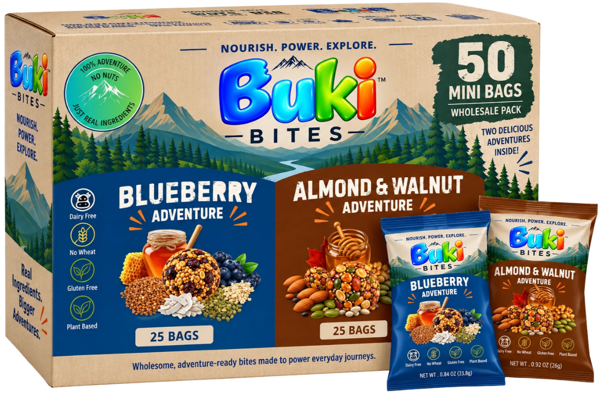 Buki Bite Case - 50-Count Bulk Master Case Packaging